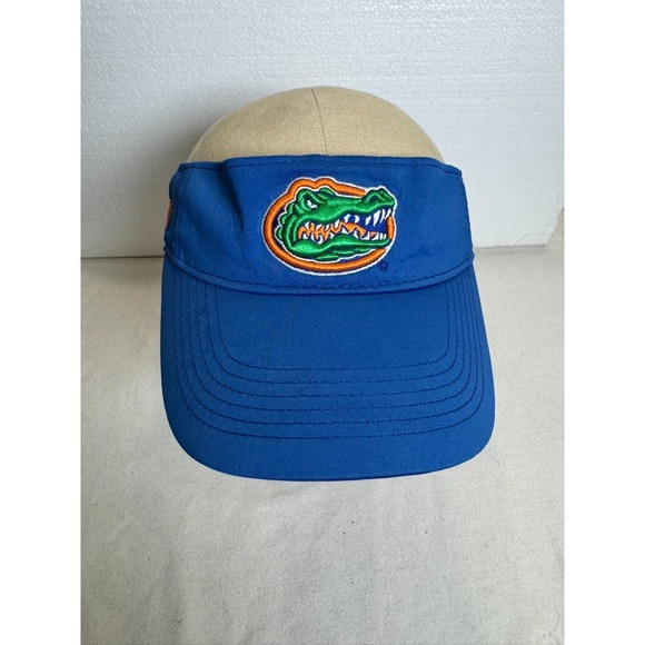 Top of the World Florida Gators Visor Hat Cap Strapback Blue 1995 Football - Picture 1 of 9
